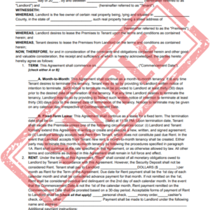 Landlord Leasing Forms Package for Rental Properties | Instant Download